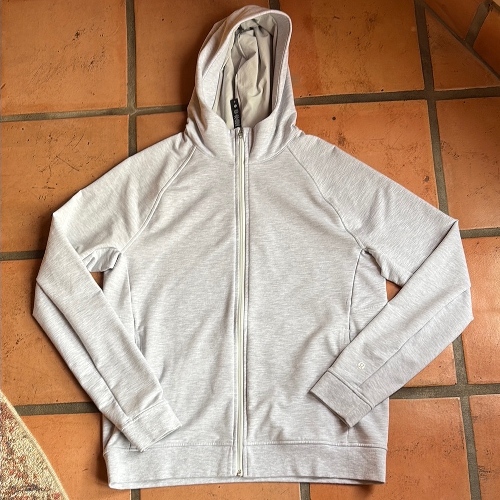 Lululemon Gray Zip-Up Hoodie